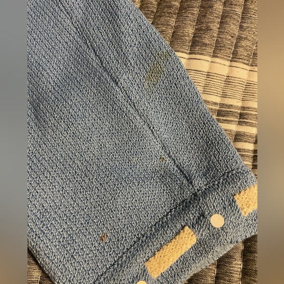 St. John Blue and white classic old money Two-Piece maxi knit Skirt Suit size 6 - Picture 14 of 15